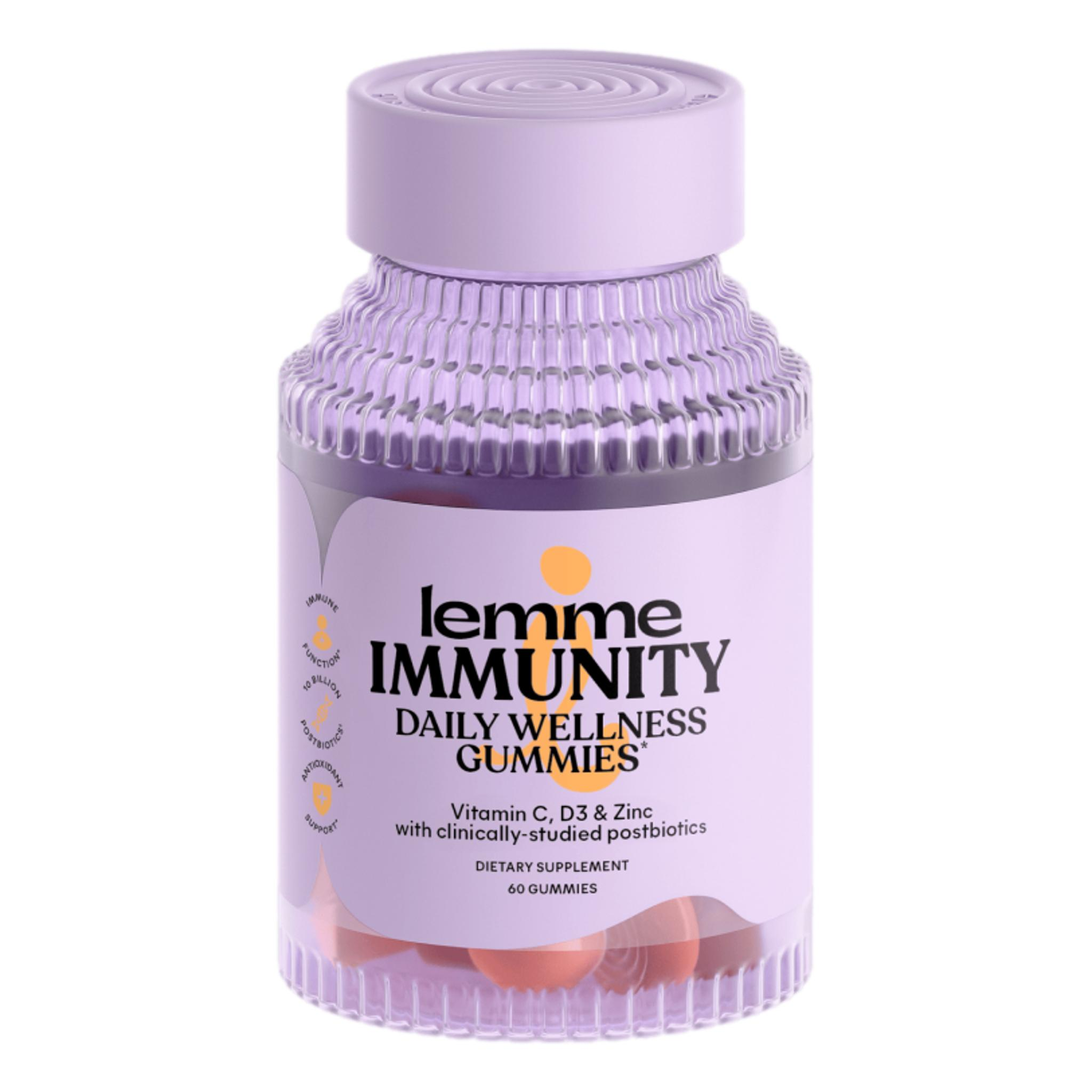 Lemme Immunity Postbiotic Gummies, 60 ct